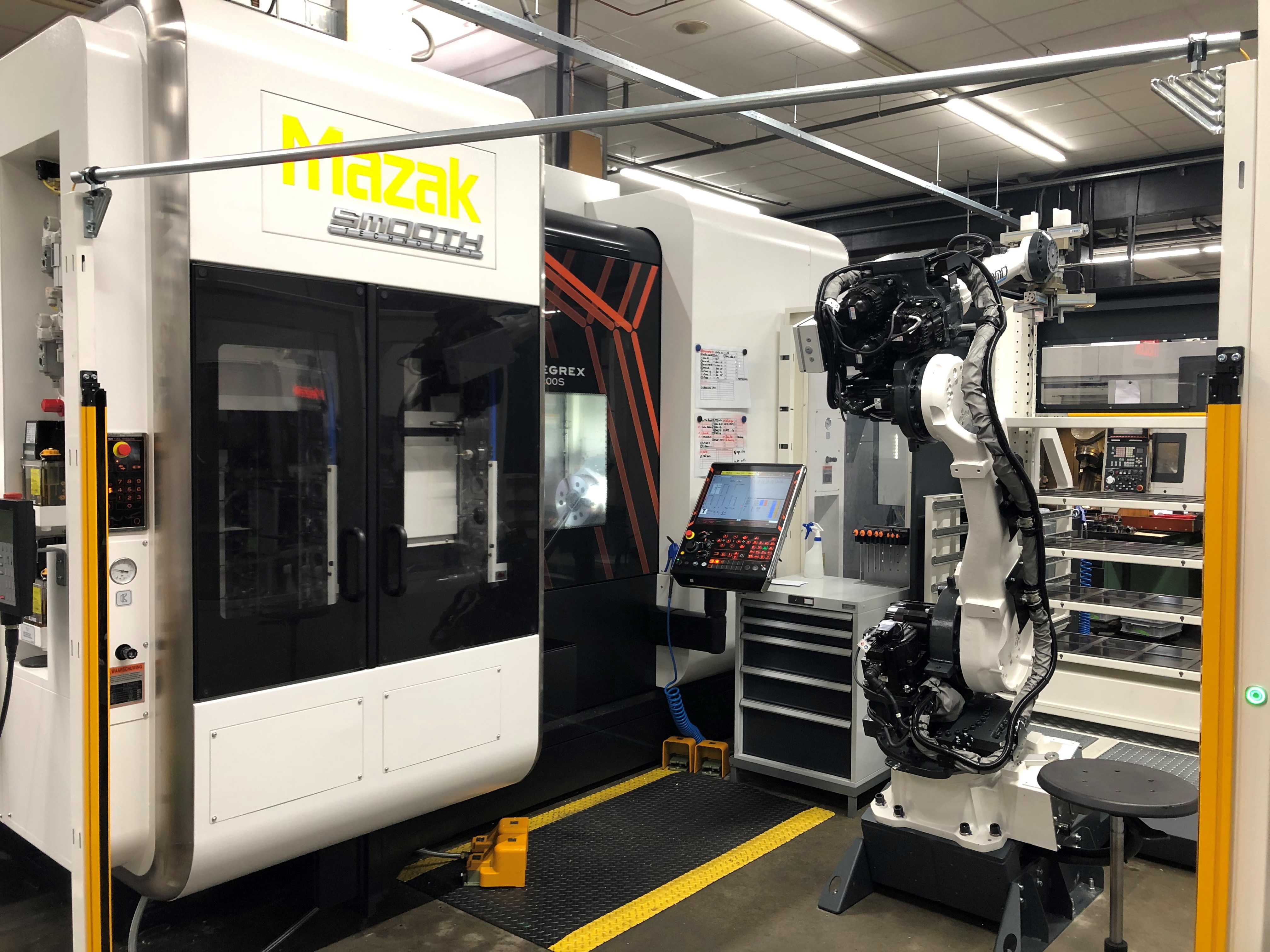 GTA Integrex with robot